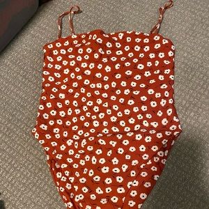 Shanti one piece in June Bloom